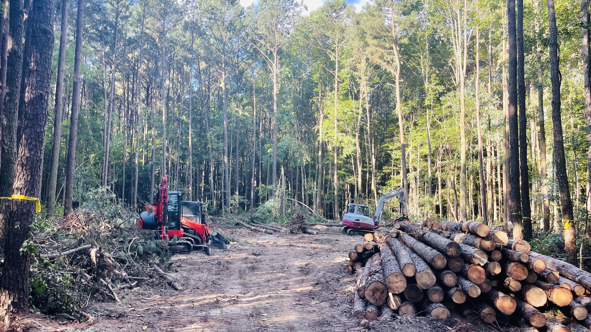 Residential Lot Clearing & Site Preparation Earthwork